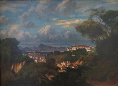 Blick auf das Kloster Santa Teresa, gesehen von Paula Matos von Henri Nicolas Vinet